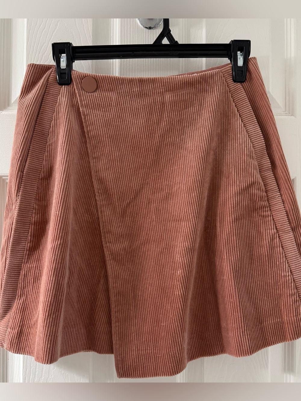 Club Monaco Dusty Rose Corduroy Mini Skirt